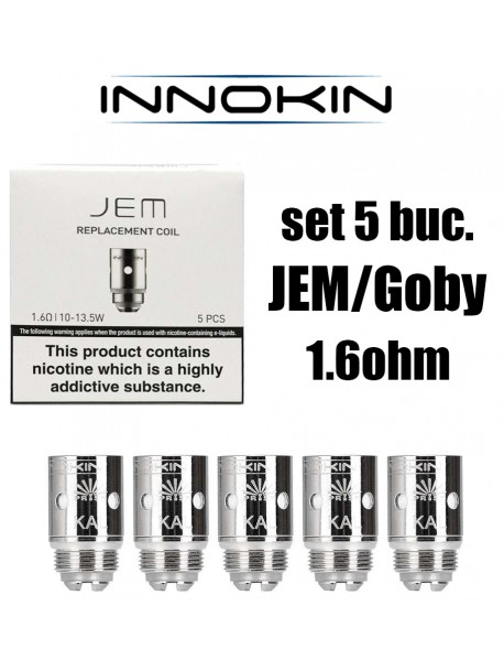 5 x Rezistenta Innokin JEM / JUSTFOG - 1.6 ohm