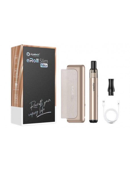 Joyetech eRoll Slim 480mAh cu PCC 1500mAh, 2ml, 13W - auriu