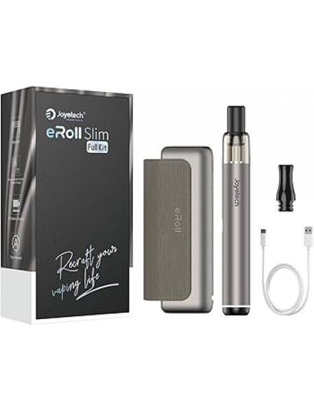 Joyetech eRoll Slim 480mAh cu PCC 1500mAh, 2ml, 13W - gri