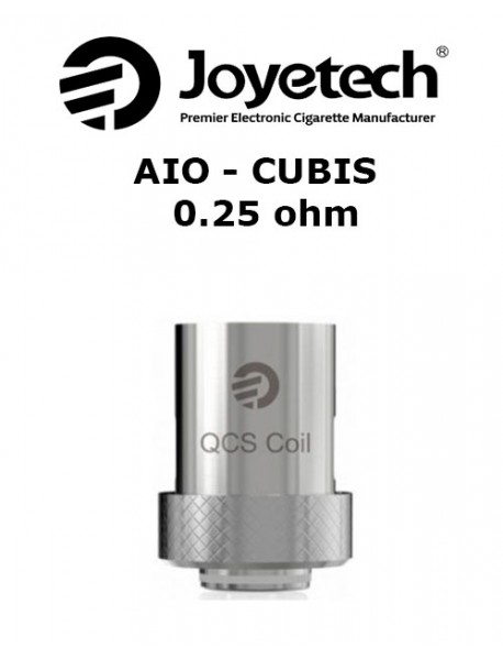 Rezistenta AIO QCS NotchCoil  0.25ohm