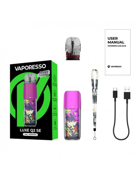 Vaporesso Luxe Q2 SE - graffiti pink